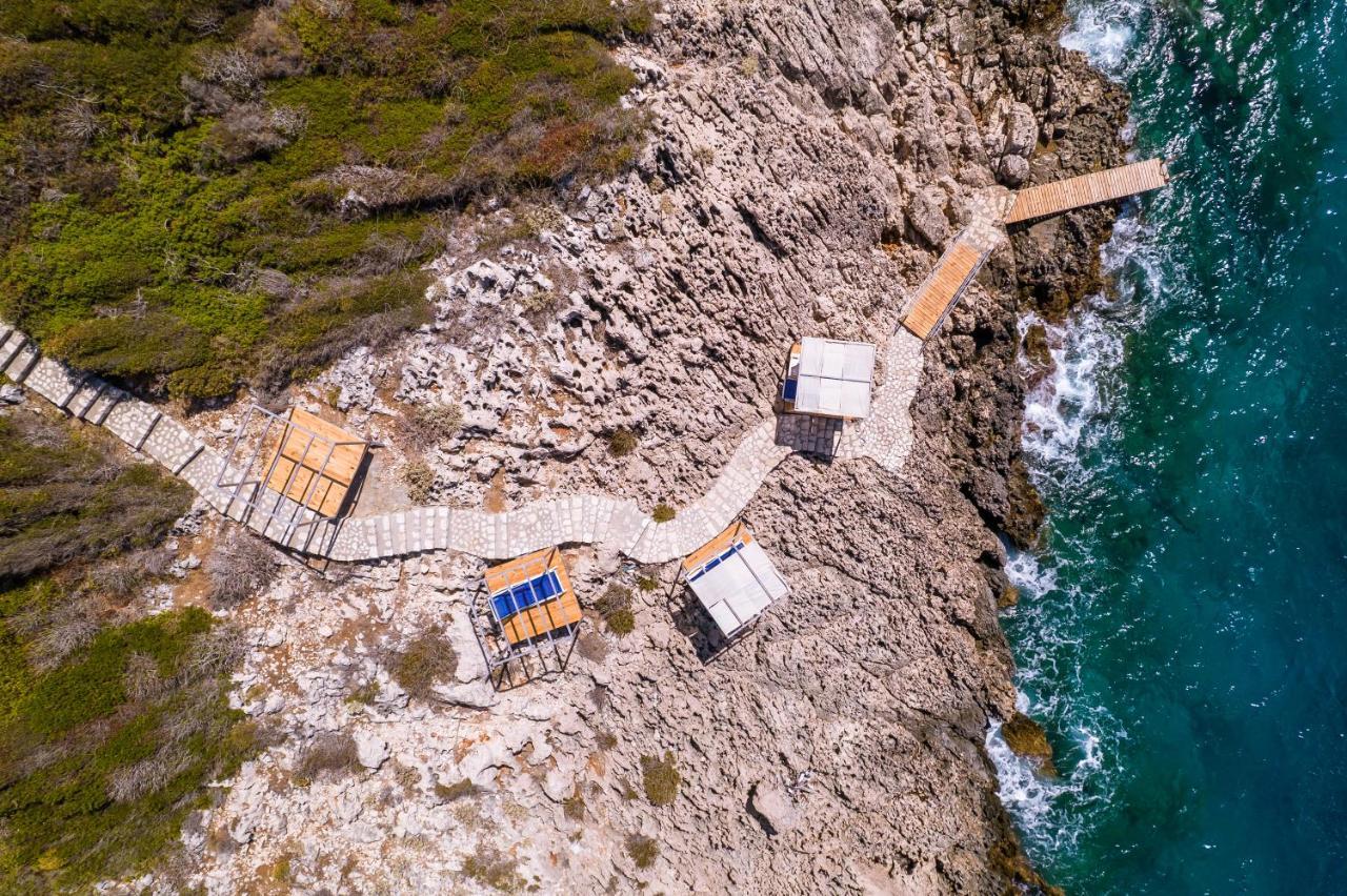 La Kumsal Denize Sifir Ve Ozel Havuzlu Dubleks Suit Kaş Eksteriør bilde