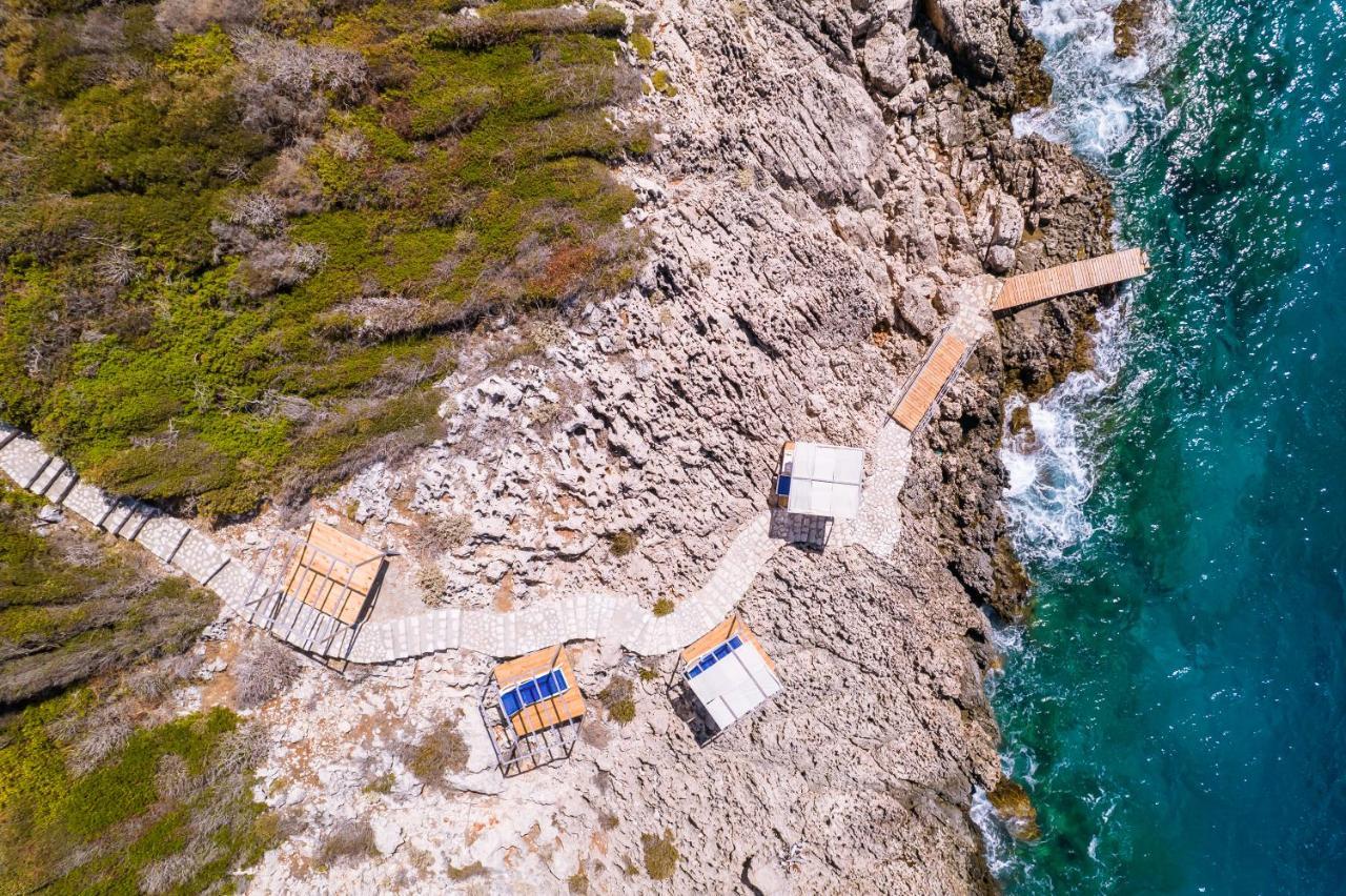 La Kumsal Denize Sifir Ve Ozel Havuzlu Dubleks Suit Kaş Eksteriør bilde