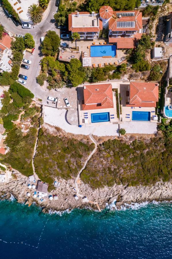 La Kumsal Denize Sifir Ve Ozel Havuzlu Dubleks Suit Kaş Eksteriør bilde